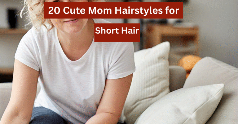 20 Cute Mom Hairstyles for Short Hair