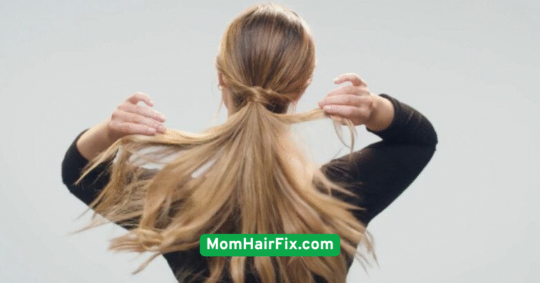 1. Classic Low Ponytail