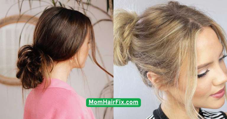 The Low Messy Bun