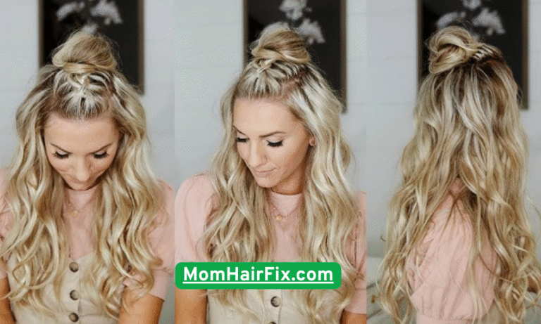 The Messy Top Knot