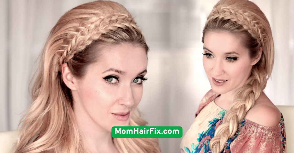 Braided Headband Using Your Own Hair