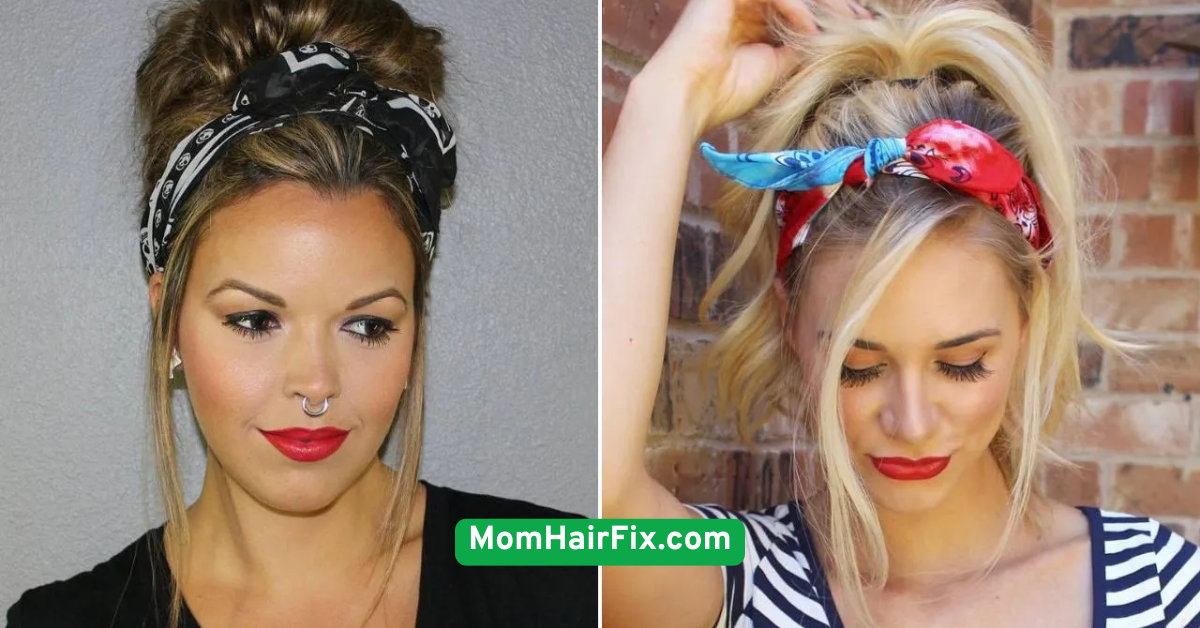 Headband Hairstyles to Control Flyaways