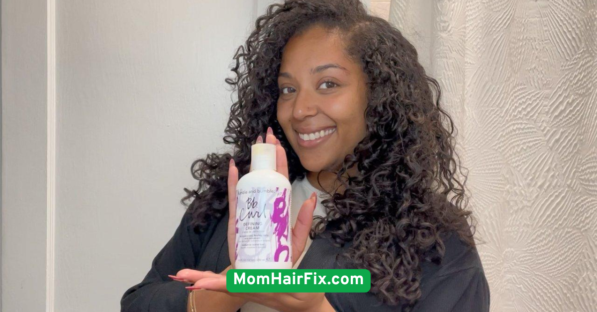Wash-and-Go with Defined Curl Cream