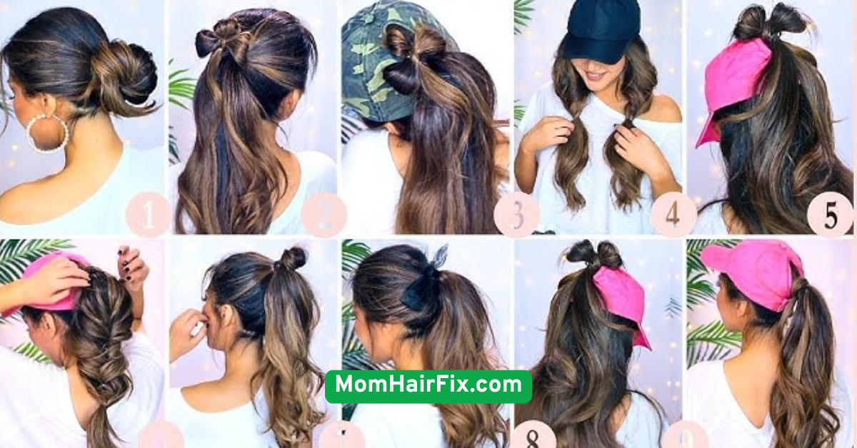 Lazy-Day Hat Hair Tuck