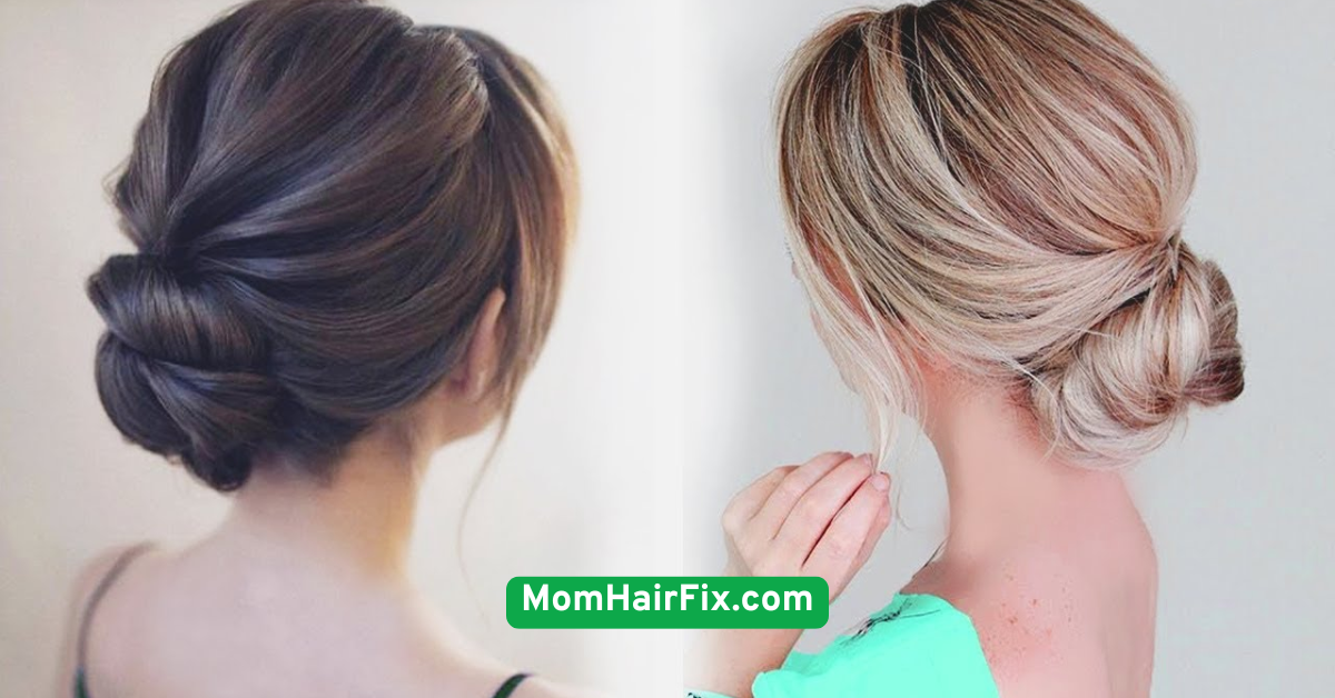 The Low Chignon for Naptime Elegance