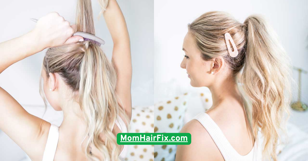 Classic High Pony with Volume