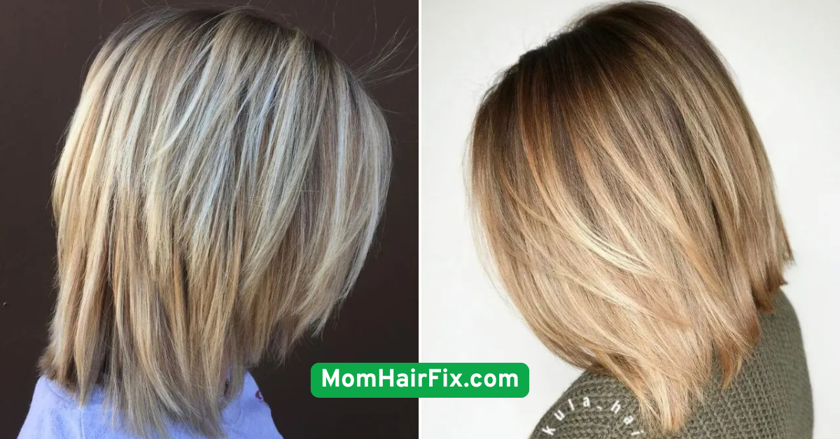 13. Shoulder-Length Lob with Texture