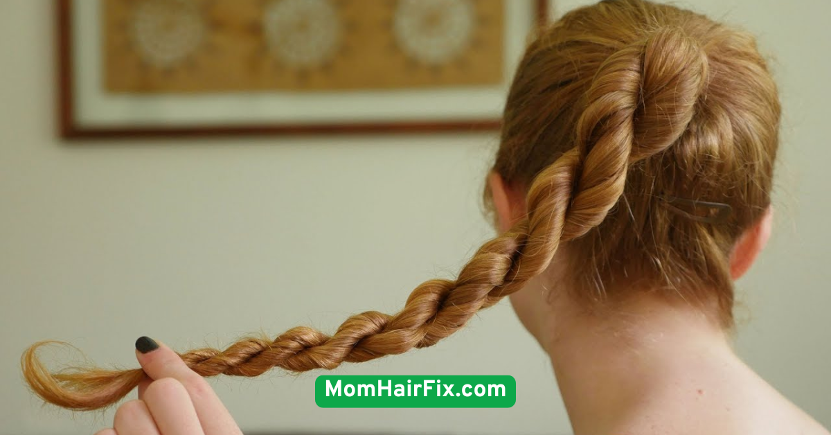 Rope Braid Ponytail