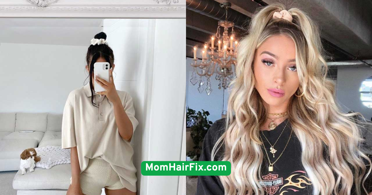 Sleek High Pony with Scrunchie