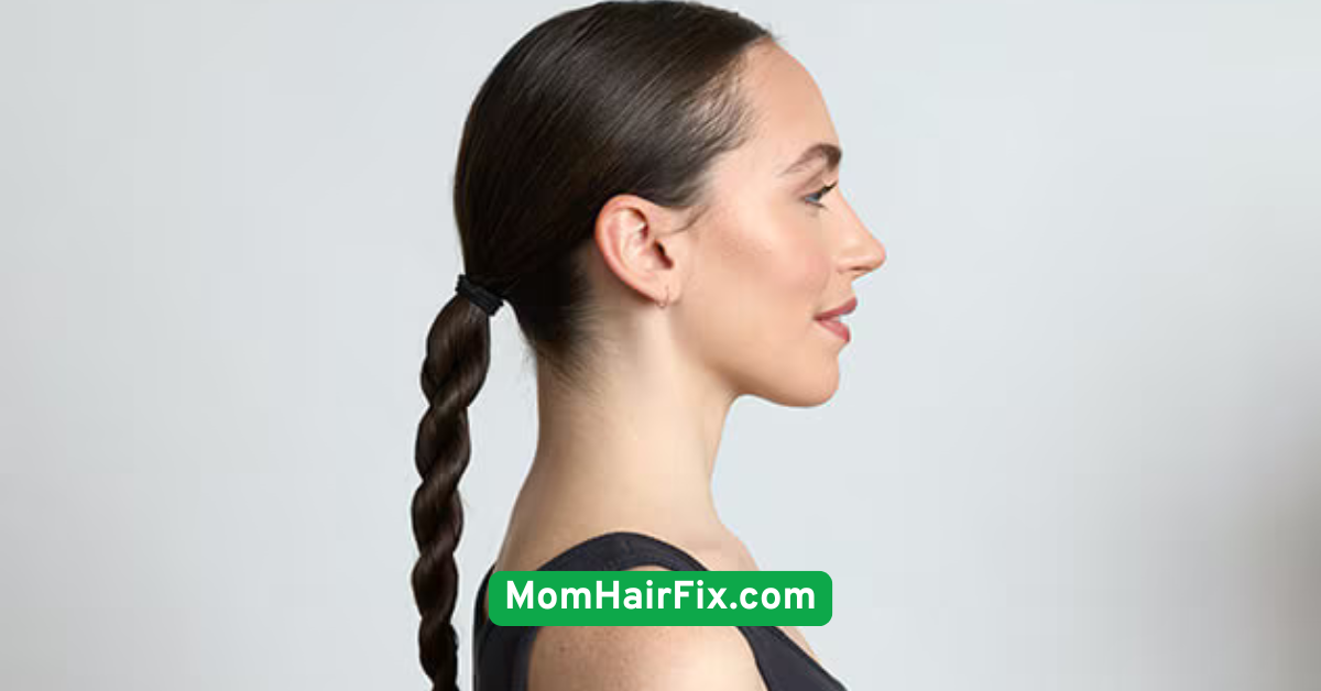 15. Rope Braid Ponytail