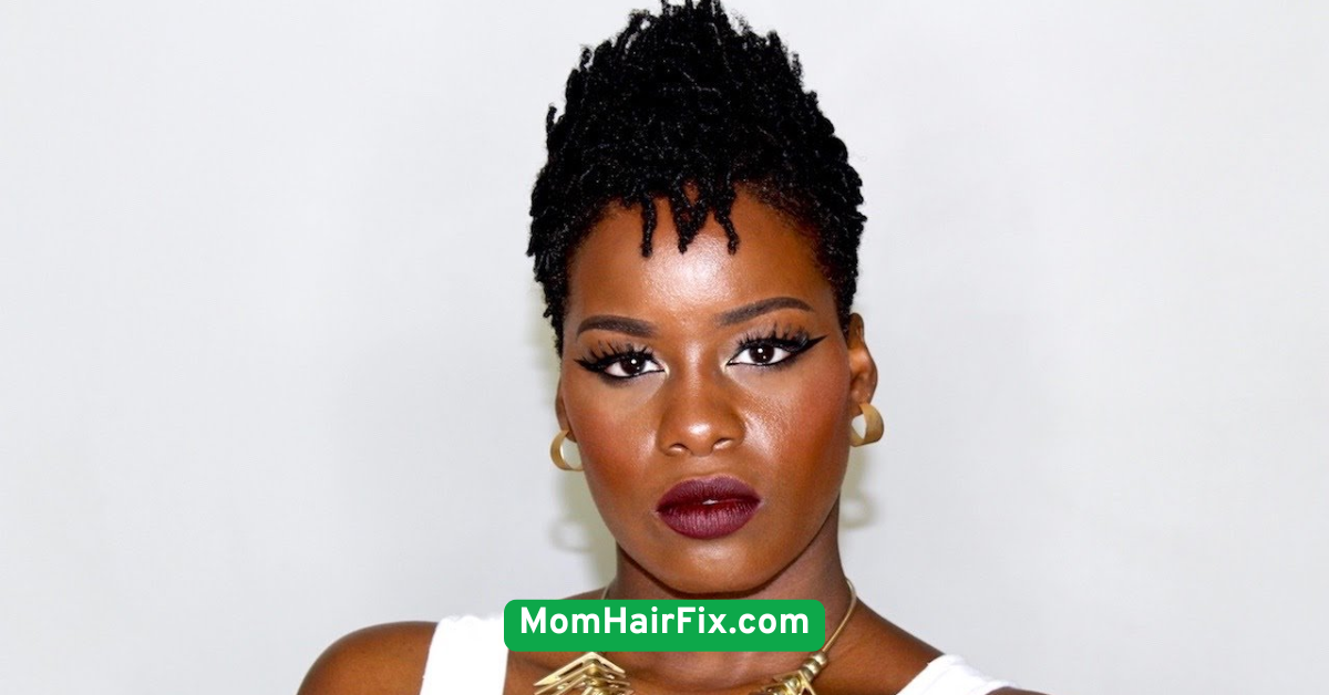  Finger Coils on Short Hair