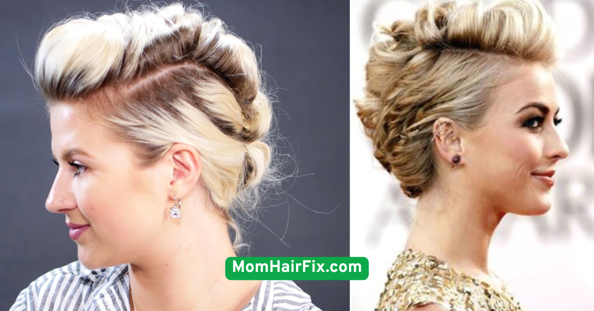 Bobby-Pin Faux Hawk
