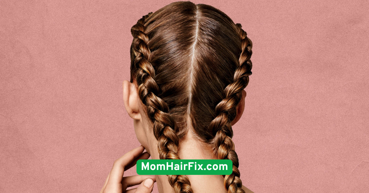 18. Double Braided Pigtails