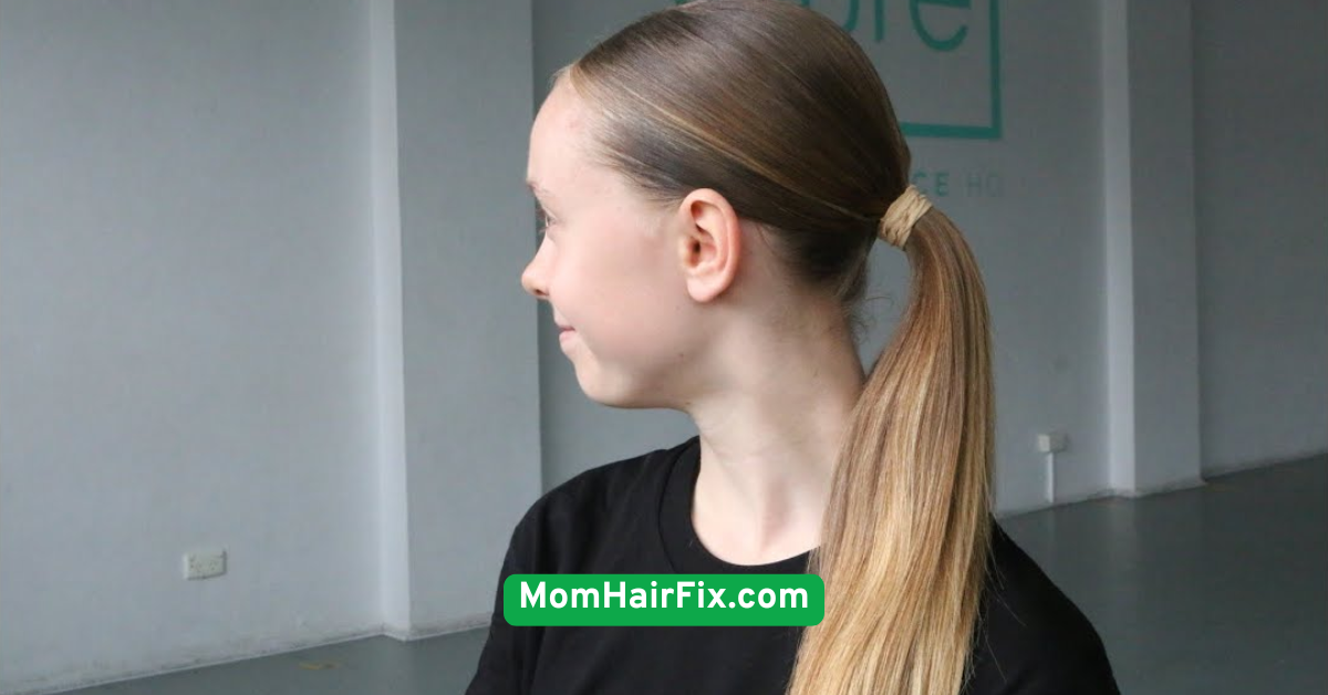 Sleek Low Ponytail