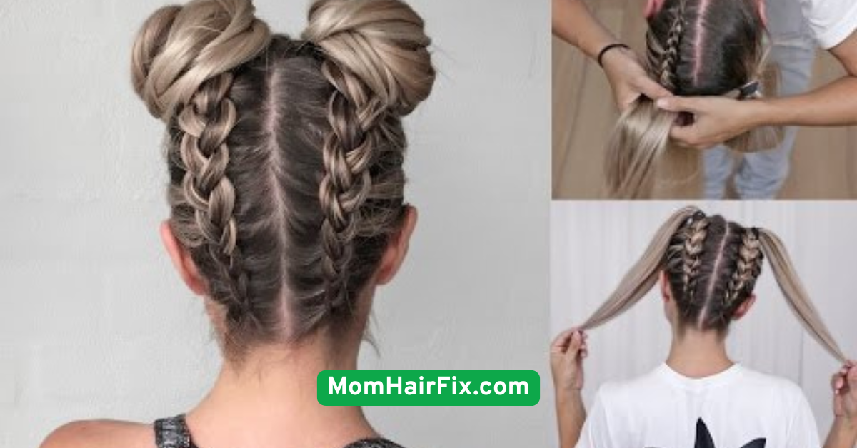2. Messy Top Knot