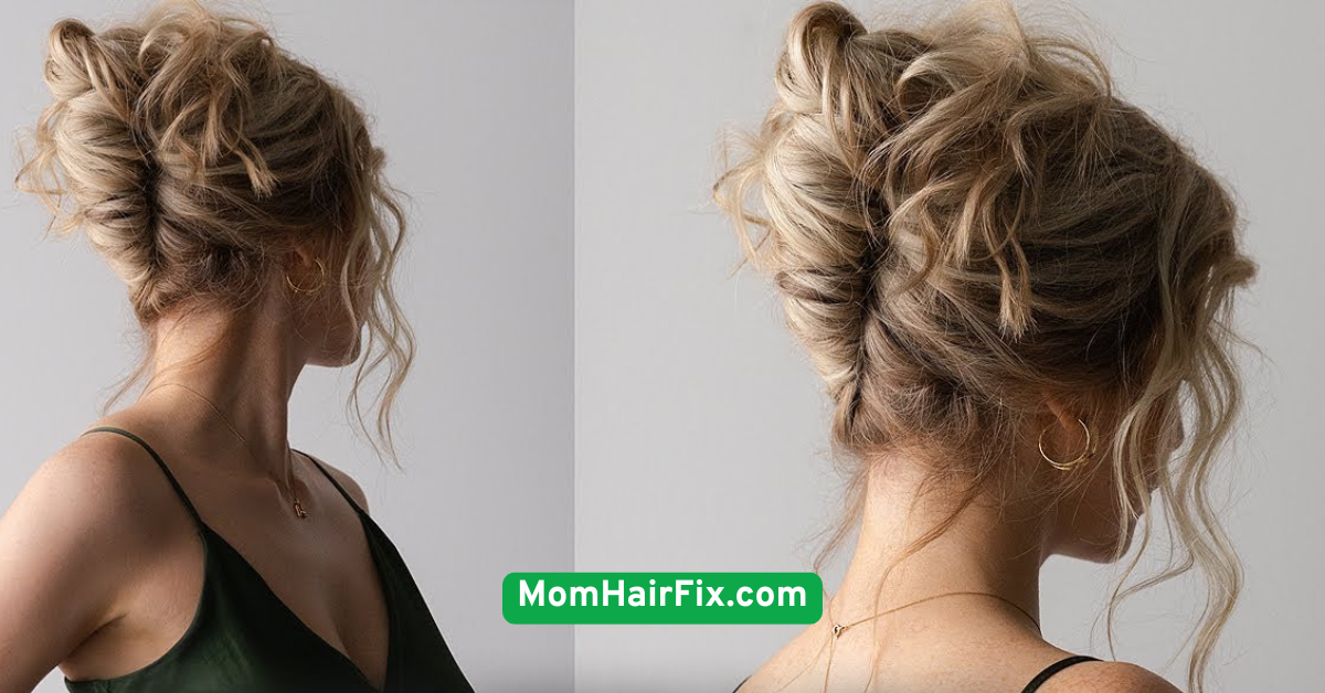 Messy French Twist