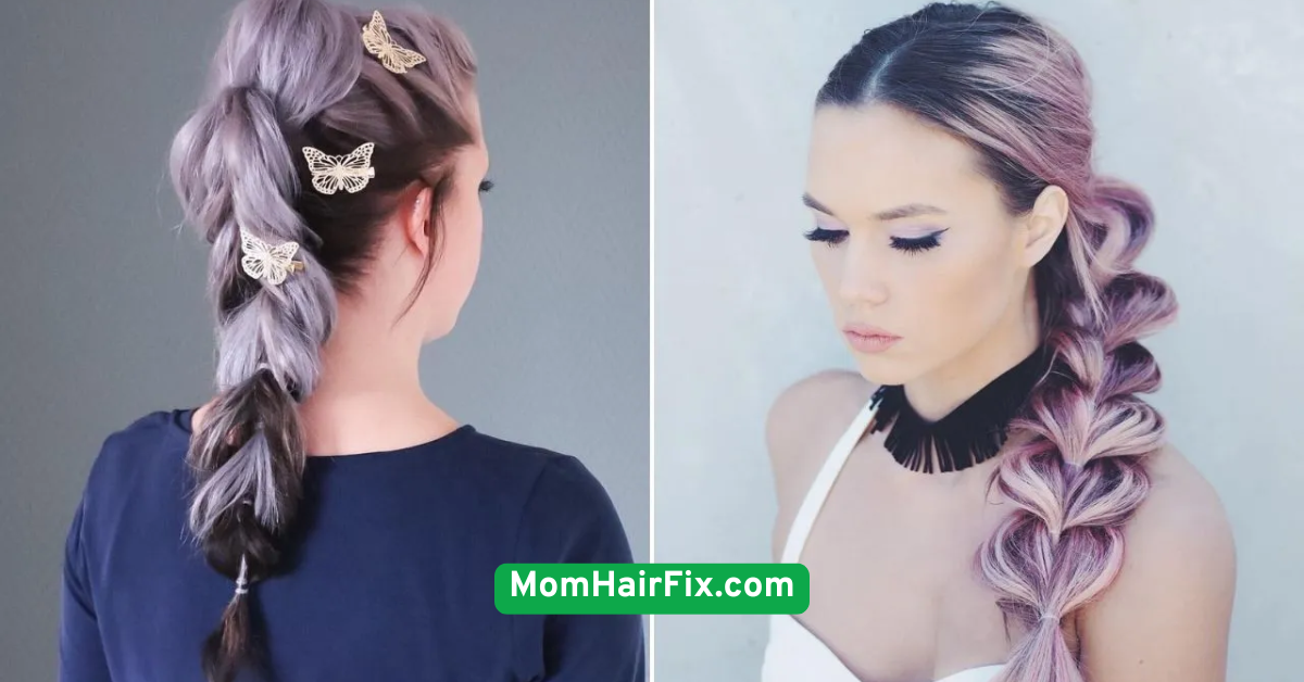 Braided Low Ponytail