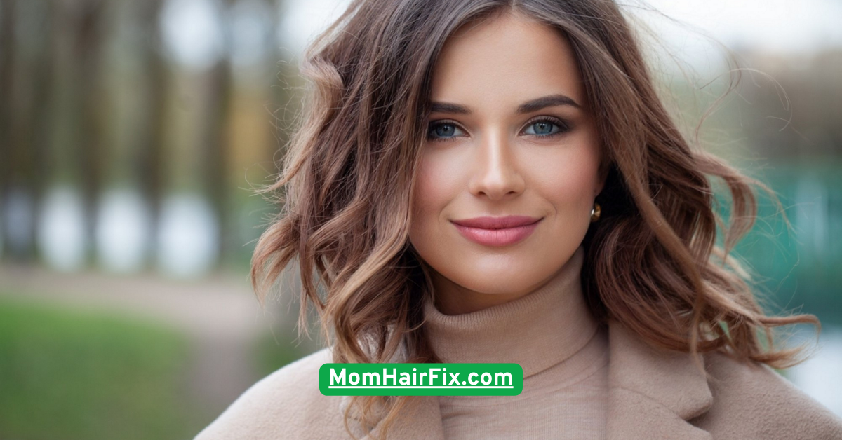 Curly Tousled Lob