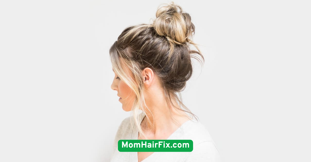 High Messy Bun