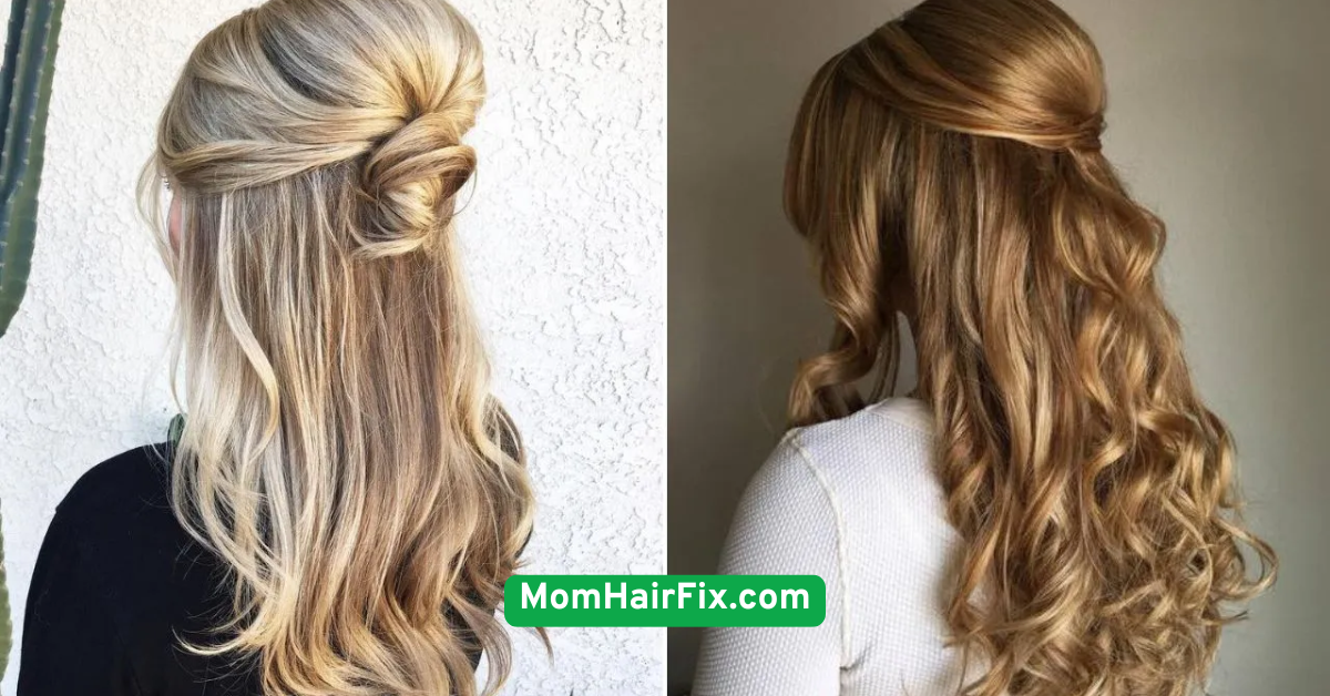 Half-Up, Half-Down Style