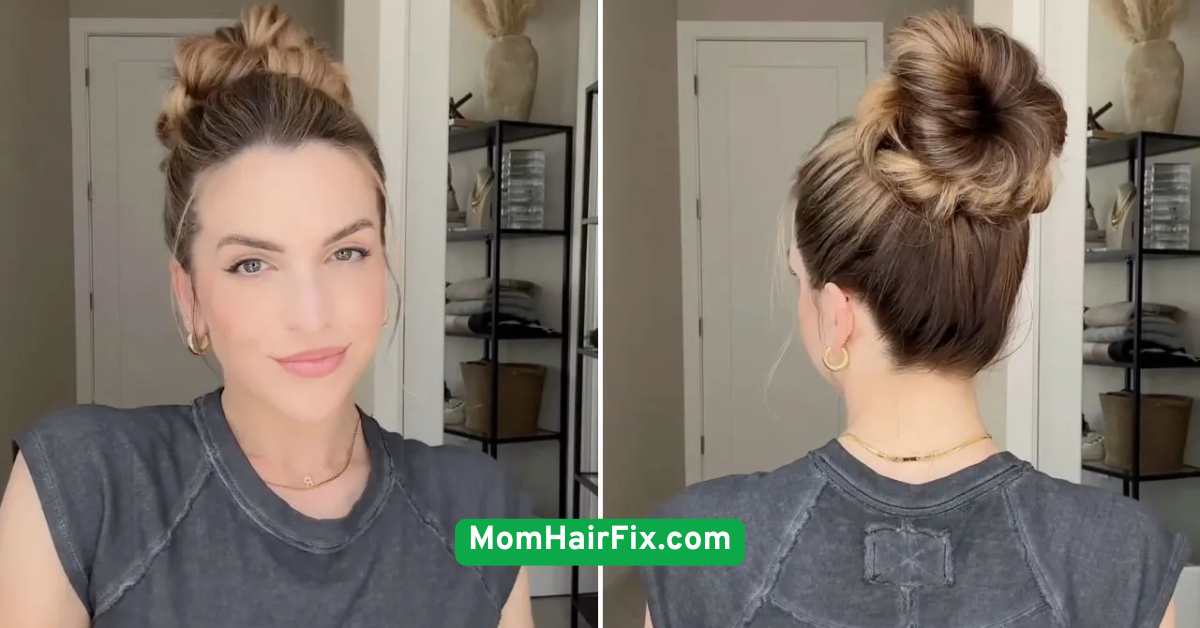 Side Twist Tuck-In for Short Hair