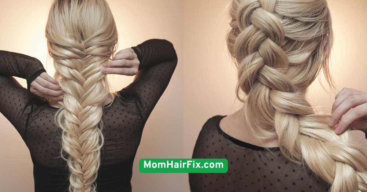 The Quick French Braid to Keep Hair Out of Reach