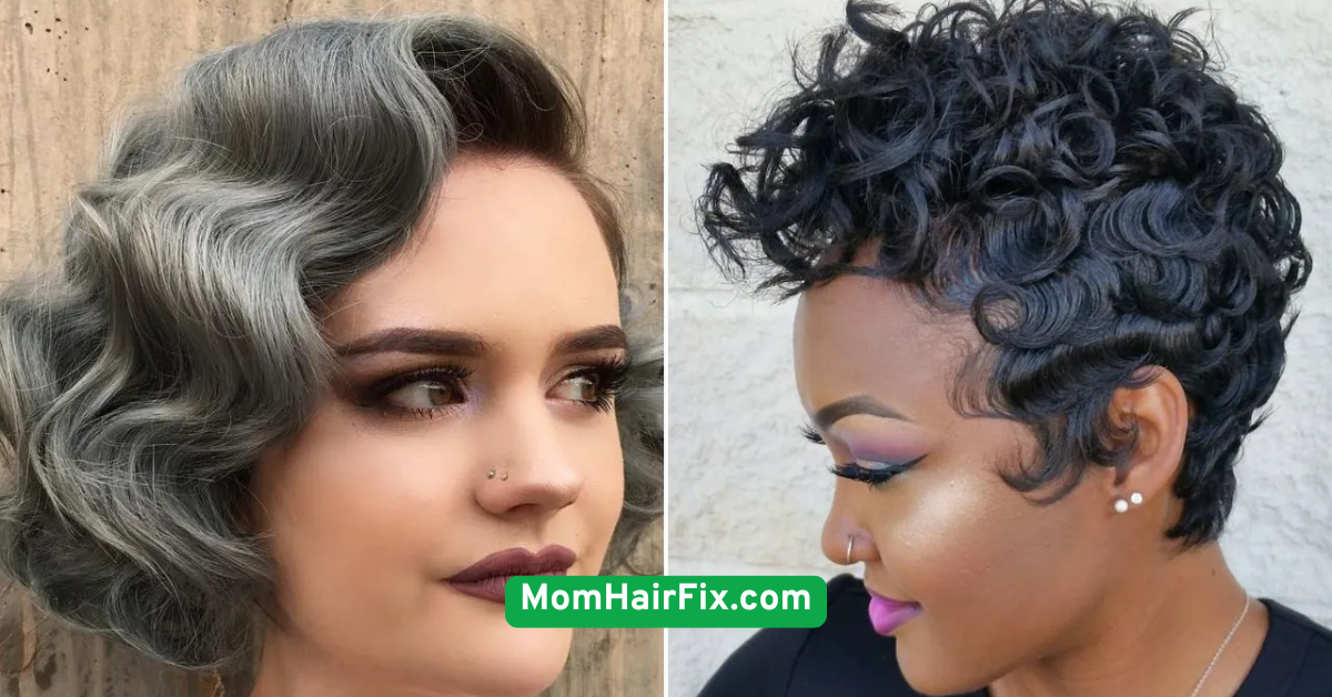 Sleek Finger Comb Look