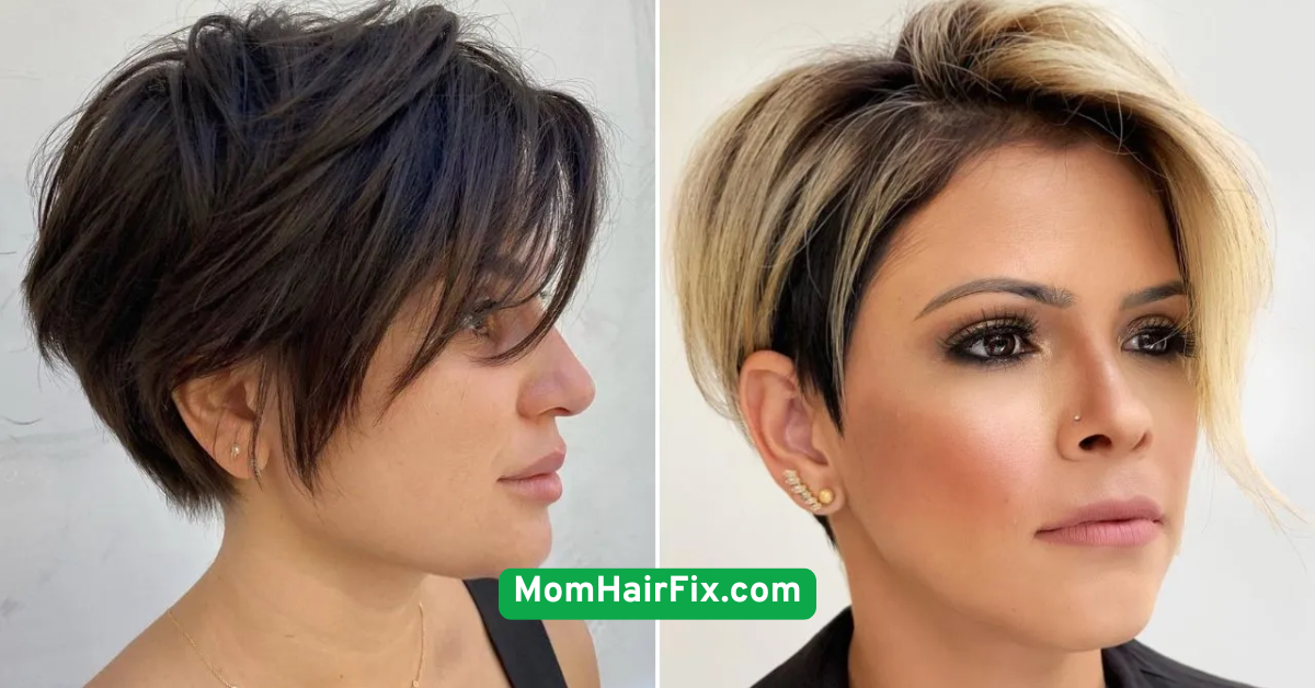 Stylish Short Hairstyles for Moms