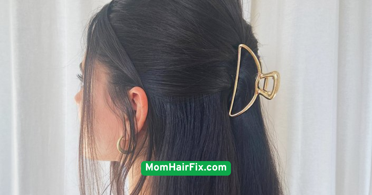 The Half-Up Claw Clip Style