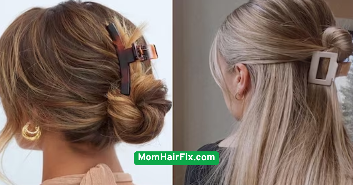 The Lazy Day Claw Clip Style