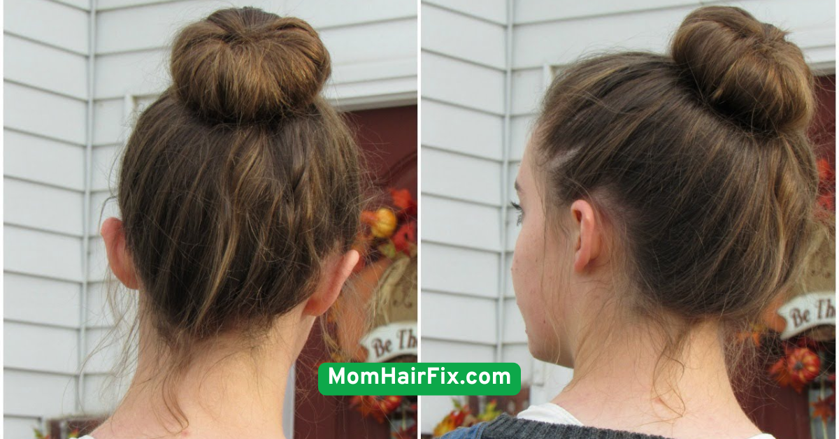 The Messy Bun with Scrunchie