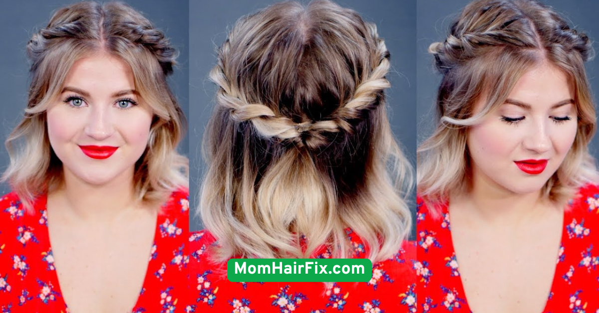 Half-Up Short Twist