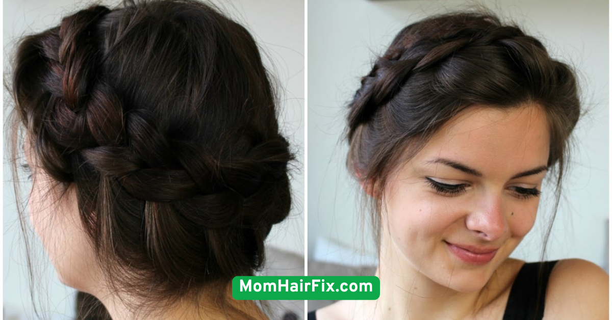 The 2-Minute Braided Crown