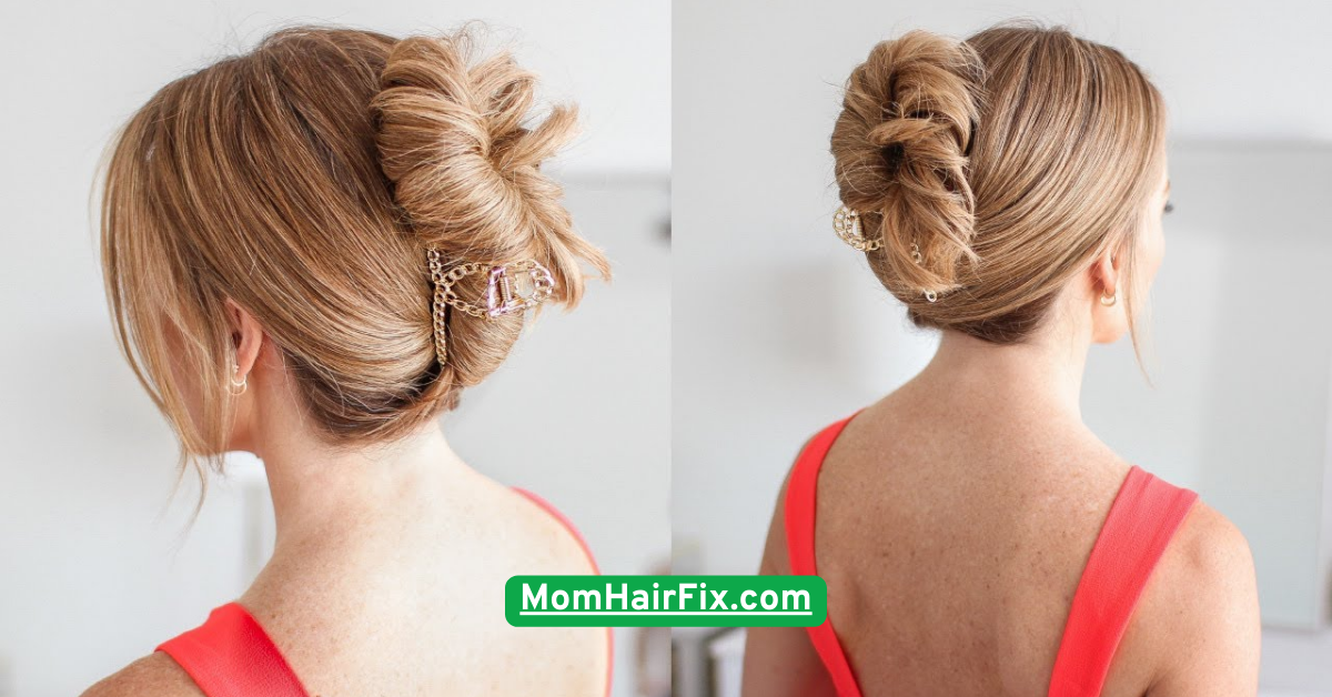 Five-Minute Claw Clip Updo