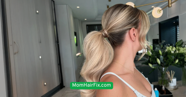 Classic Ponytail with a Twist
