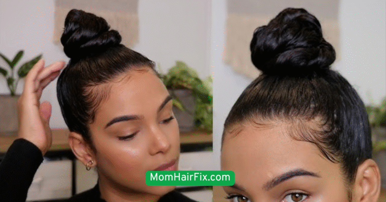 Messy Top Knot