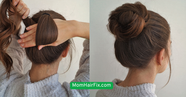The 2-Minute Messy Bun