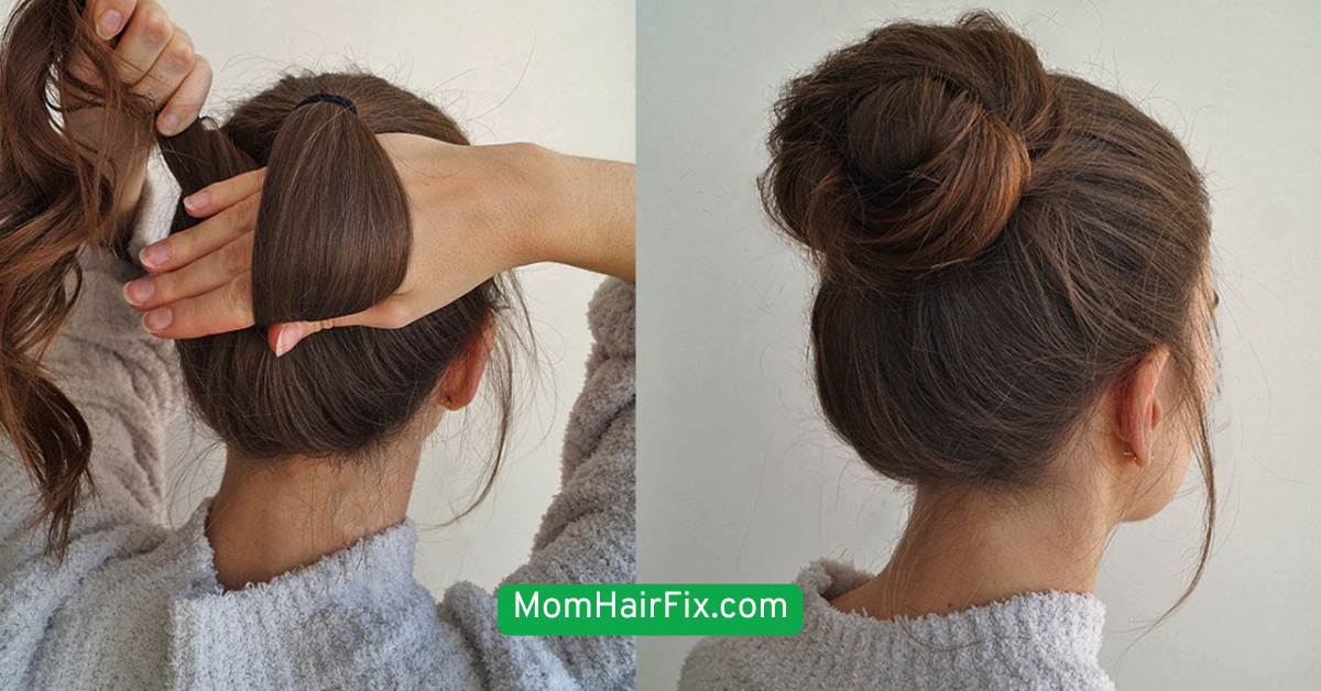 The 2-Minute Messy Bun