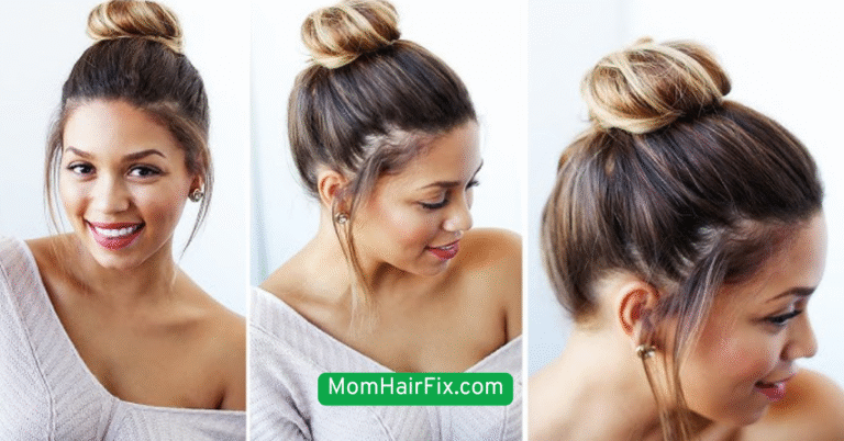The 2-Minute Messy Bun