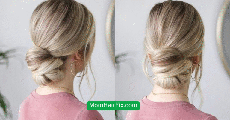 The 2-Minute Messy Bun