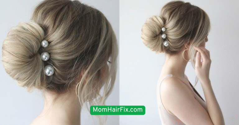 The Five-Minute Messy Bun
