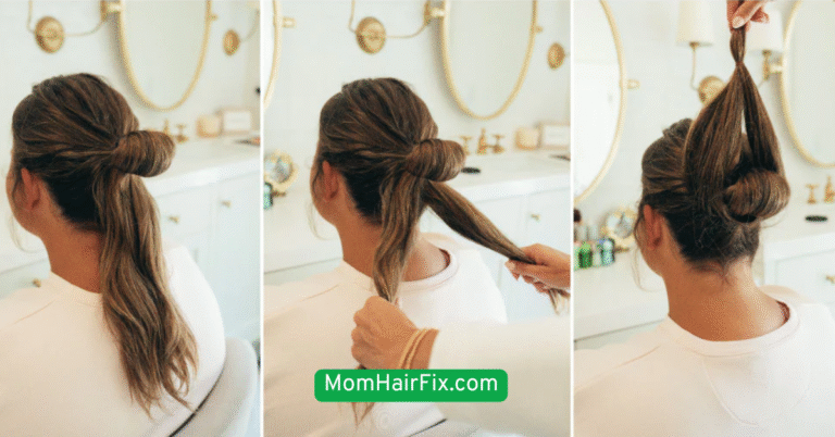 The Low Messy Bun