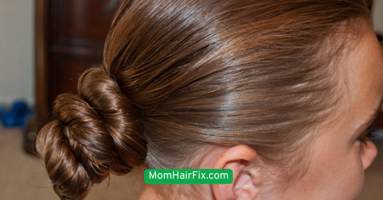 The Messy Bun with a Twist