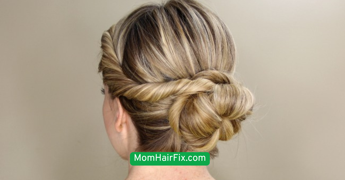 The Messy Bun with a Twist