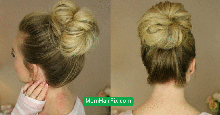 The Messy Bun with a Twist