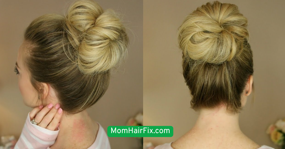 The Messy Bun with a Twist