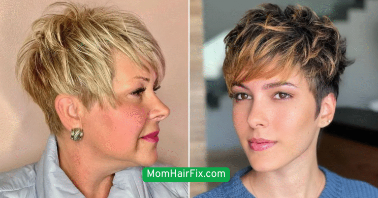 The Messy Pixie Push-Back