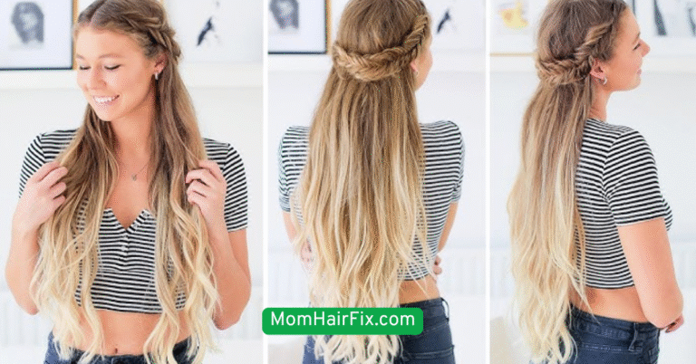 The Messy Top Knot