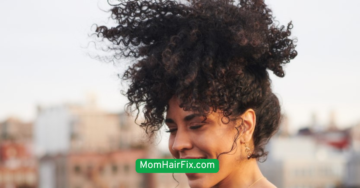 Curly Pineapple Style