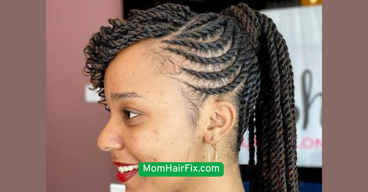  Ponytail with a Twist